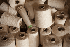 Magasin de stockage des textiles
